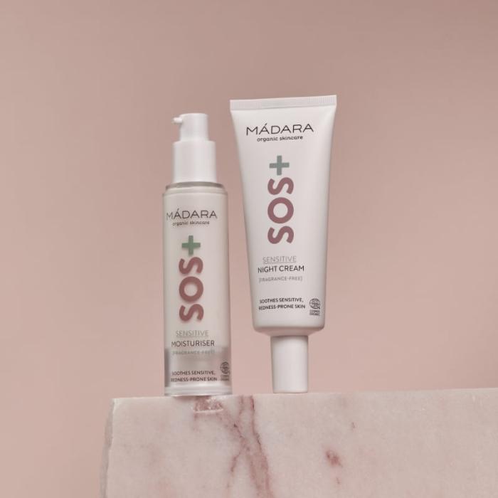 MADARA SOS+ Sensitive mitrinošs krēms 50ml