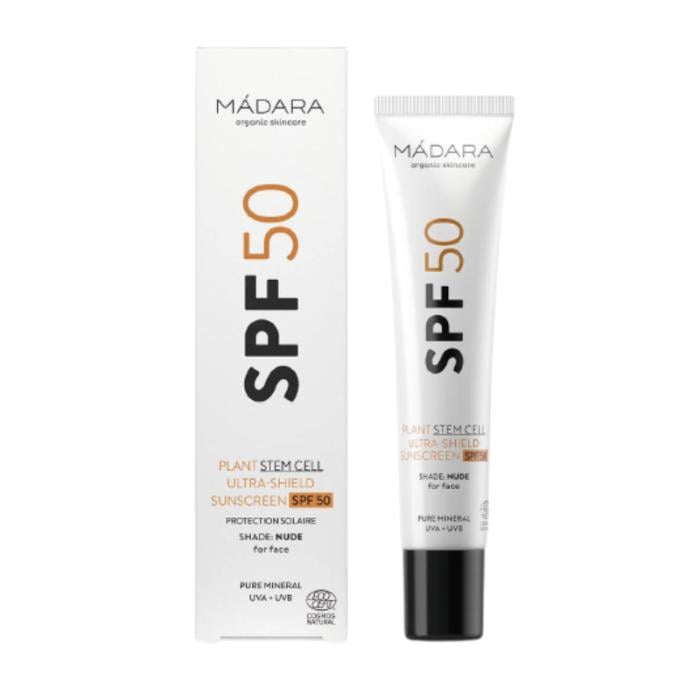 MADARA SPF50 saules aizsargkrēms sejai ar toni 40ml