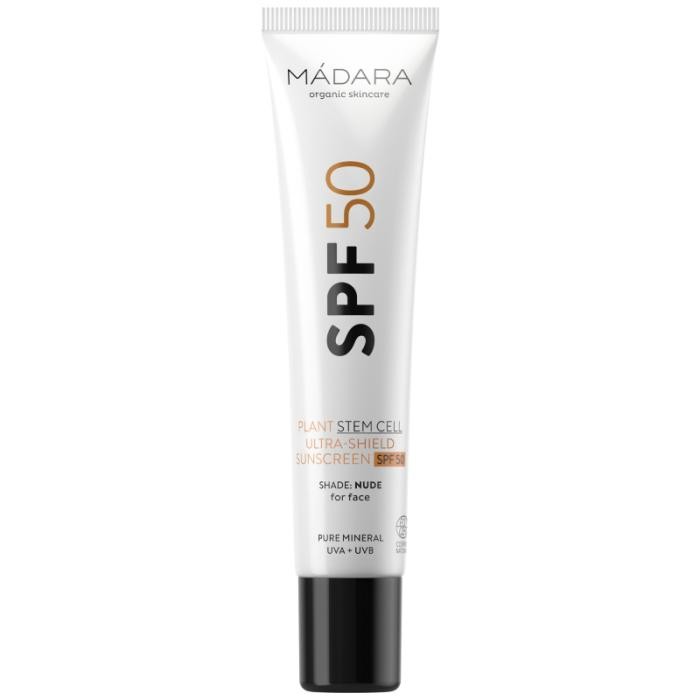MADARA SPF50 saules aizsargkrēms sejai ar toni 40ml