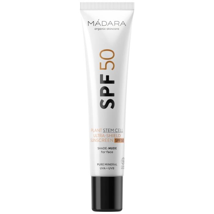 MADARA SPF50 saules aizsargkrēms sejai ar toni 40ml