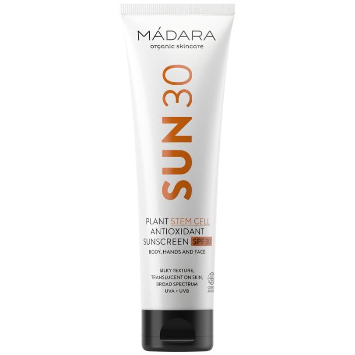 MADARA SUN30 SPF30 saules aizsargkrēms ķermenim, rokām un sejai 100ml