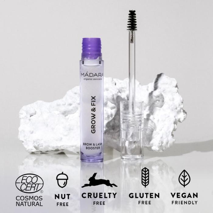 MADARA Grow&Fix uzacu un skropstu serums 4.25ml