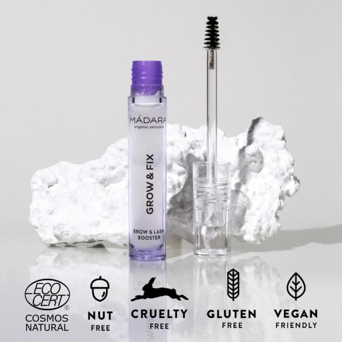 MADARA Grow&Fix uzacu un skropstu serums 4.25ml
