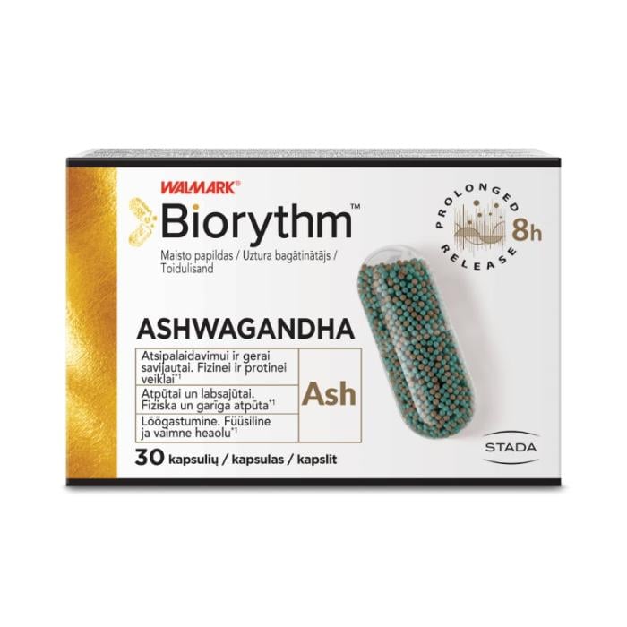 BIORYTHM Ashwagandha kapsulas N30