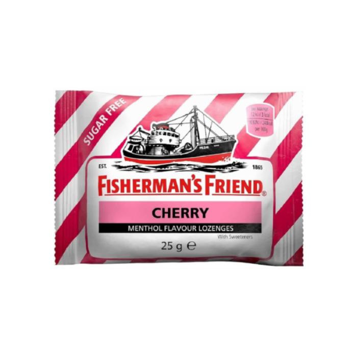 FISHERMAN'S FRIEND Cherry atsvaidzinošas dražejas 25g