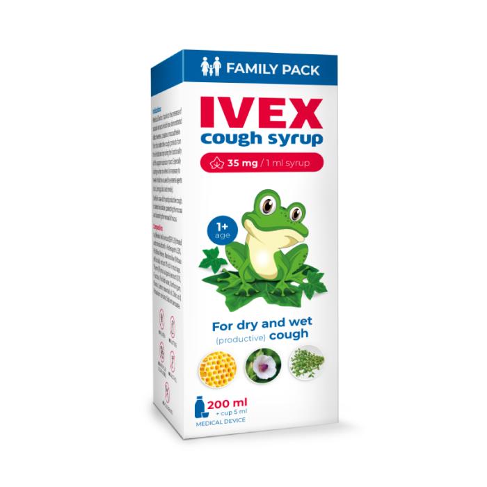IVEX klepus sīrups 200ml