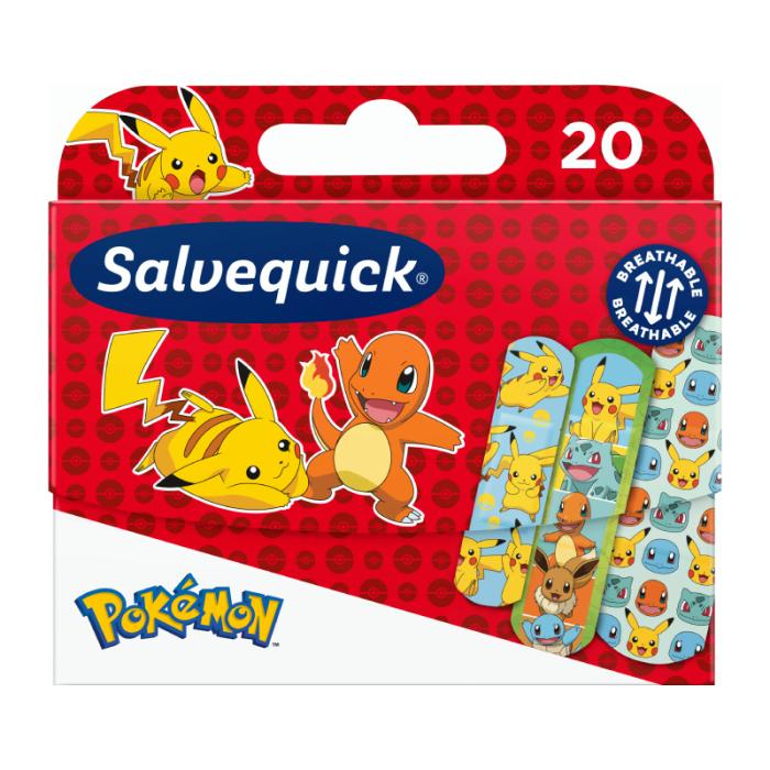 SALVEQUICK Pokemon plāksteri bērniem N20