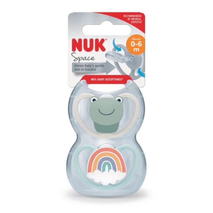 NUK Space māneklis 1 (0-6 mēn.), silikona N2