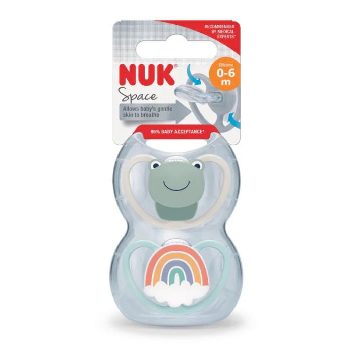 NUK Space māneklis 1 (0-6 mēn.), silikona N2