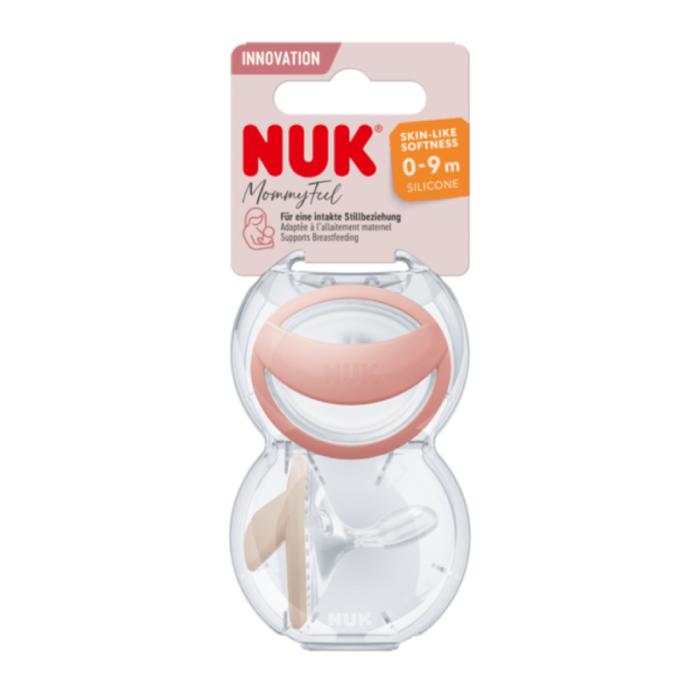 NUK Mommyfeel māneklis (0-9.mēn.), silikona  N2