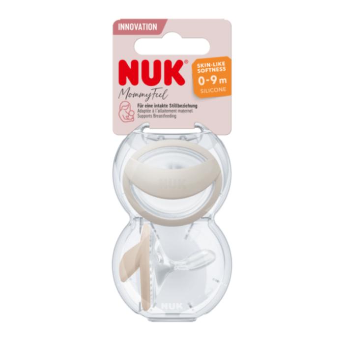 NUK Mommyfeel māneklis (0-9.mēn.), silikona  N2