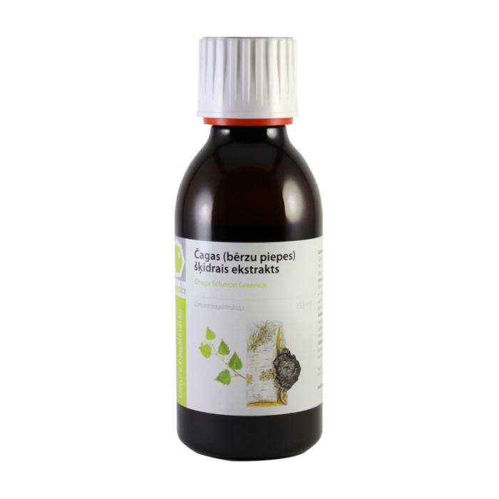 GREENICE Čagas (bērzu piepes) šķidrais ekstrakts 150ml