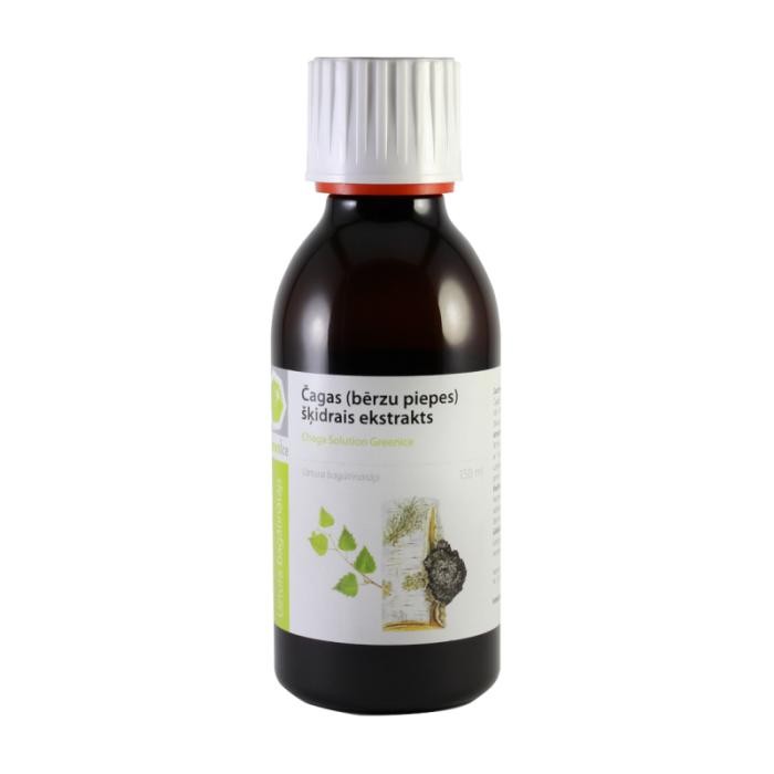 GREENICE Čagas (bērzu piepes) šķidrais ekstrakts 150ml