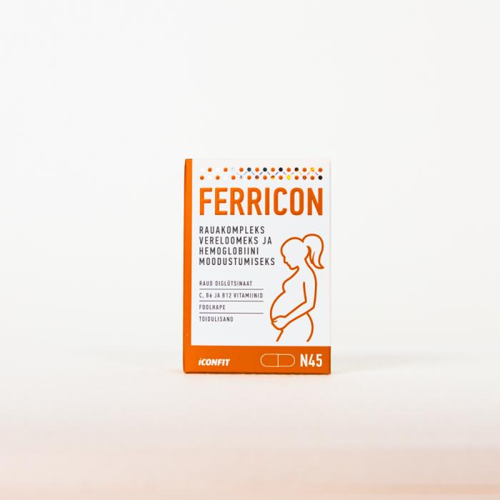 ICONFIT Ferricon kapsulas N45