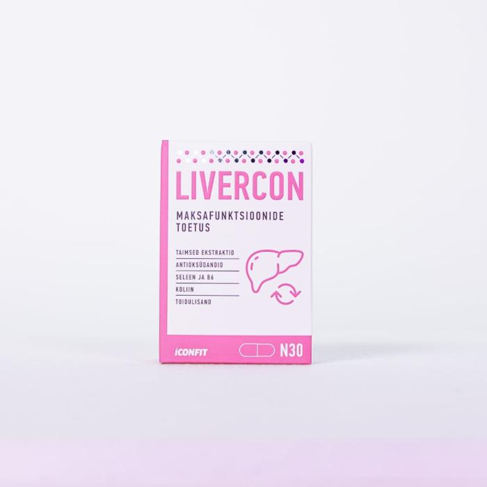ICONFIT Livercon kapsulas N30