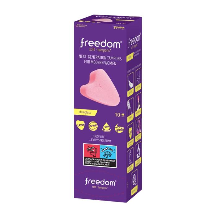 FREEDOM Soft sieviešu higiēniskie tamponi mini N10