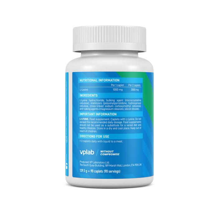 VPLAB L-Lysine kapletes N90