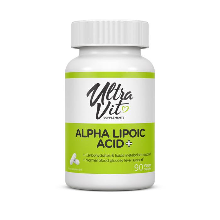 ULTRAVIT Alpha Lipoic Acid+ kapsulas N90