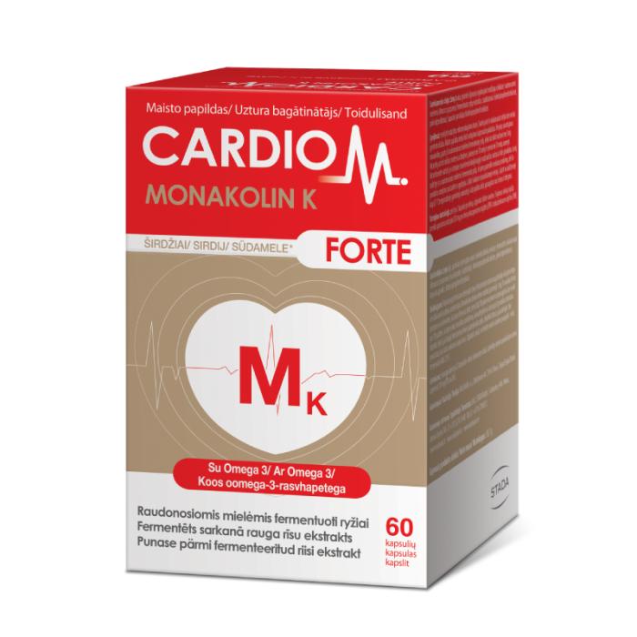 CARDIO M Monakolin K kapsulas N60
