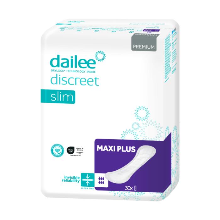 DAILEE Discreet Premium Slim Maxi Plus higiēniskie ieliktņi N30
