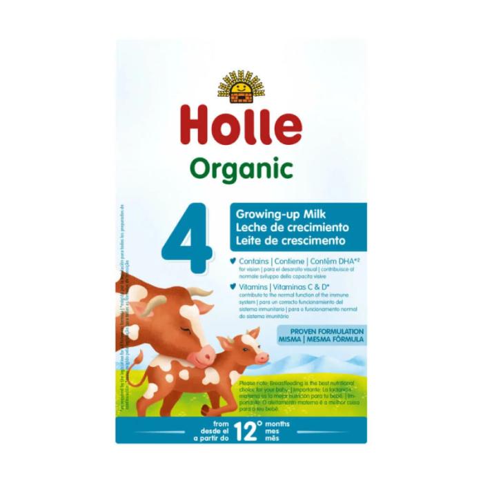 HOLLE Piena maisījums Nr.4 zīdaiņiem no 12 mēn. 600g