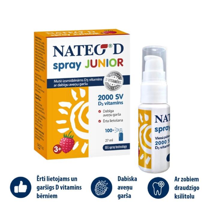 NATEO D Junior Spray 2000SV izsmidzināms līdzeklis 27ml
