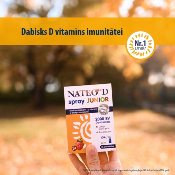 NATEO D Junior Spray 2000SV izsmidzināms līdzeklis 27ml