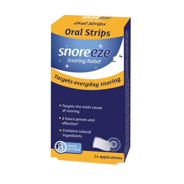 SNOREEZE Aukslēju plāksnītes pret krākšanu N14