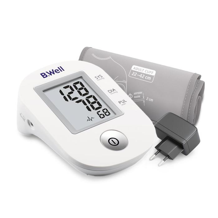 B.WELL PRO-33 Automātisks asinsspiediena mērītājs ar adapteri N1
