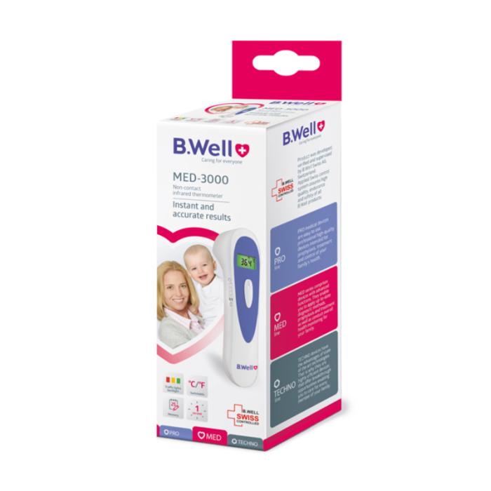 B.WELL MED-3000 Bezkontakta infrasarkanais termometrs N1