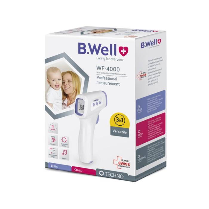 B.WELL WF-4000 Bezkontakta infrasarkanais termometrs N1