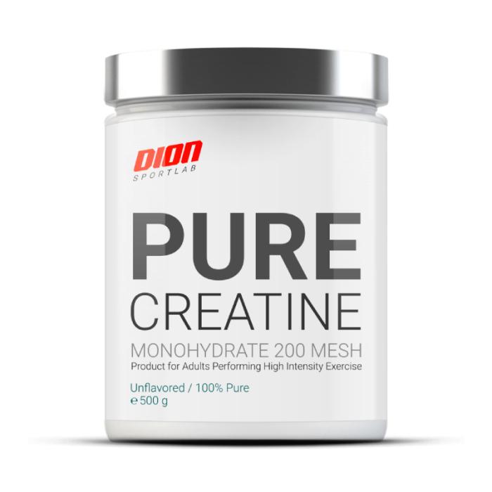 DION SPORTLAB Pure Creatine Bez garšas pulveris 500g