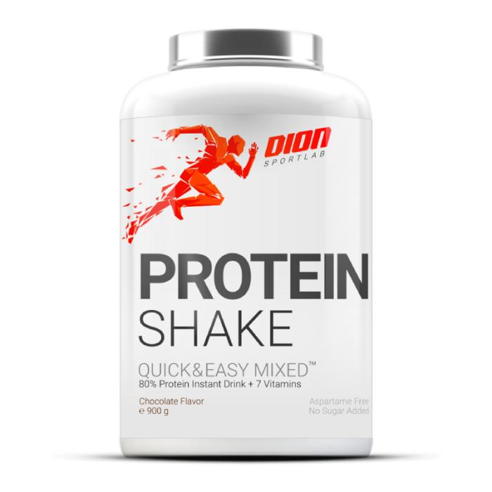DION SPORTLAB Protein Shake Šokolādes garša pulveris 900g