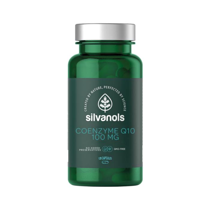SILVANOLS Coenzyme Q10 100 mg kapsulas N120