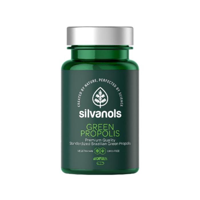 SILVANOLS Green Propolis kapsulas N60