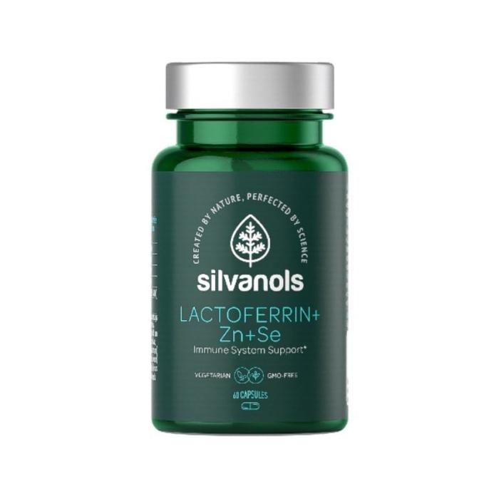SILVANOLS Lactoferrin+Zn+Se kapsulas N60
