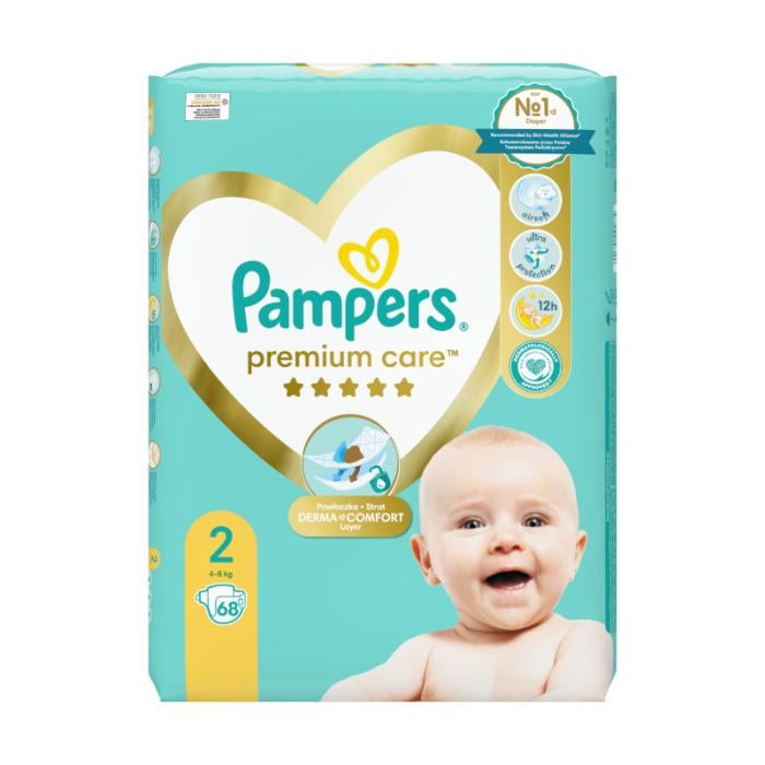 PAMPERS Premium Care autiņbiksītes S2 N68