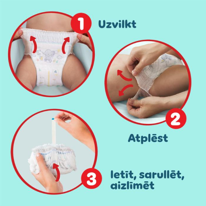 PAMPERS Premium Care Pants autiņbiksītes S5 N34