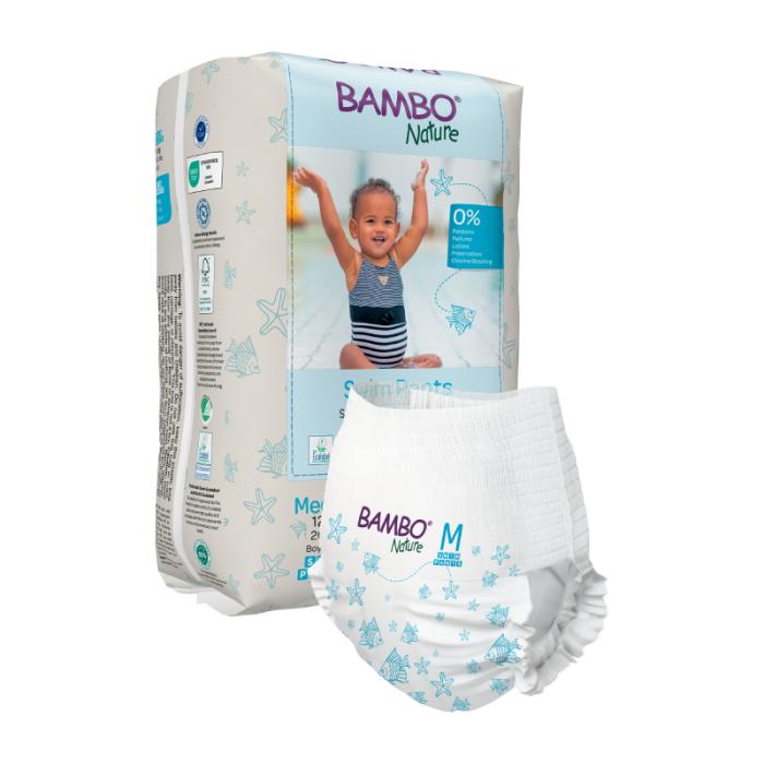 BAMBO NATURE Swim Pants peldēšanās biksītes M 12+ kg N12