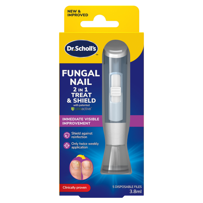 SCHOLL Komplekts ar sēnīti inficētu nagu apstrādei N1