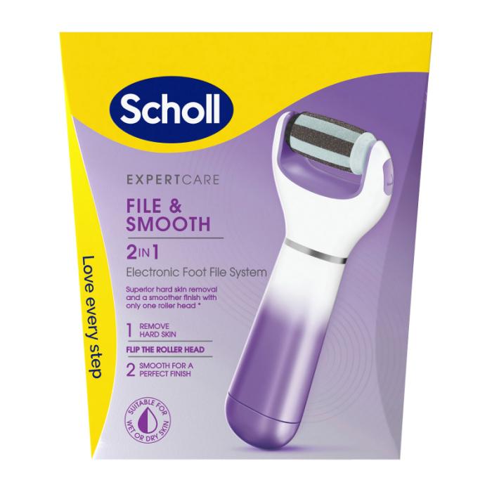 SCHOLL File&Smooth 2in1 elektroniska pēdu vīle N1