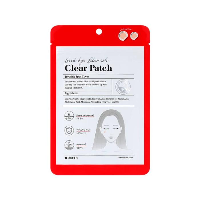 MIZON Good Bye Blemish Clear Patch plāksteri pumpām N44