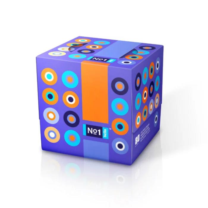 BELLA No1 kosmētiskās salvetes N80