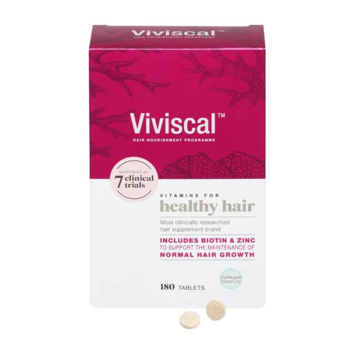 VIVISCAL Maxium Strength Hair Growth Supplement tabletes N180