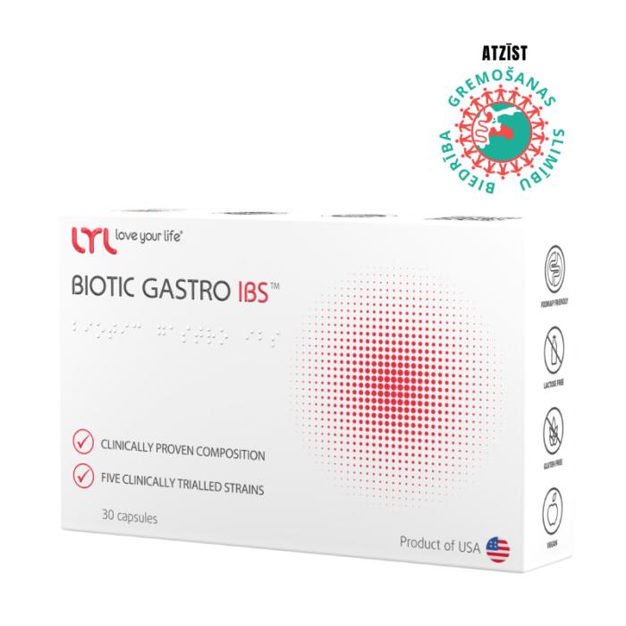 LYL BIOTIC GASTRO IBS, kapsulas, N30