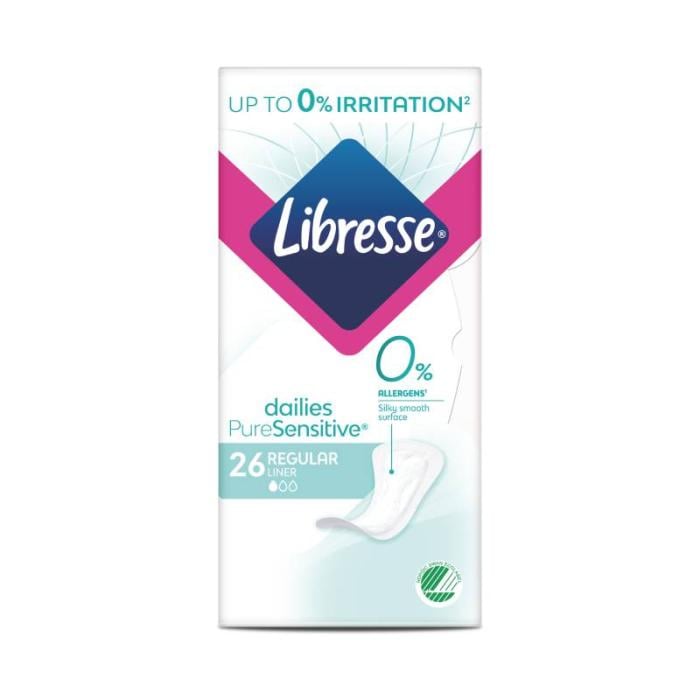 LIBRESSE Pure Sensitive Normal ikdienas ieliktnīši N26