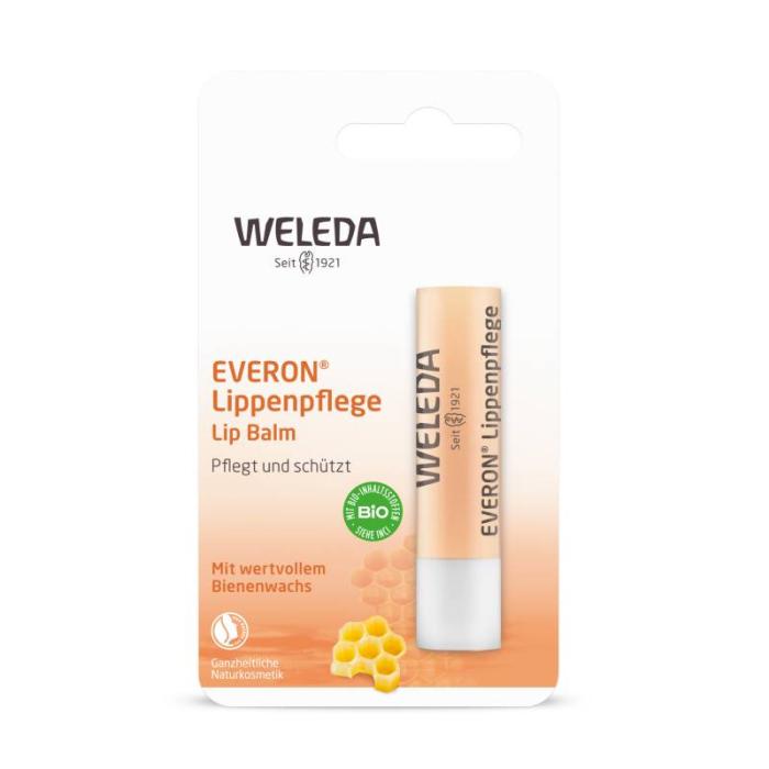 WELEDA Everon lūpu balzams ar bišu vasku 4,8g