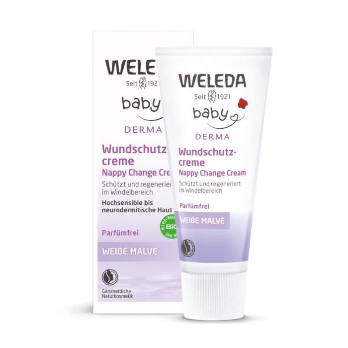 WELEDA Baby Derma krēms autiņu zonai ar alteju 50 ml