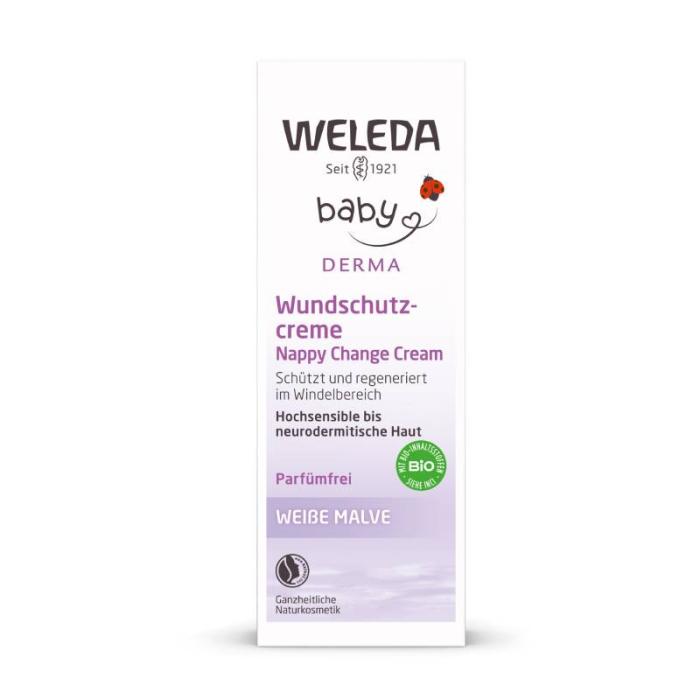 WELEDA Baby Derma krēms autiņu zonai ar alteju 50 ml