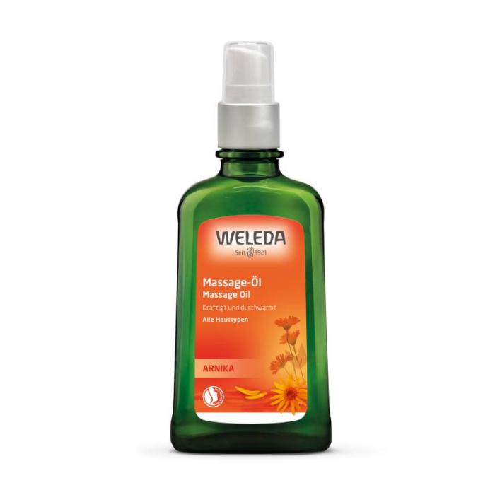 WELEDA Arnika sildoša ķermeņa masāžas eļļa 100 ml